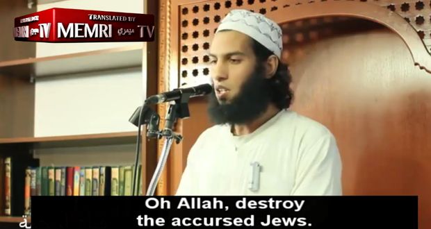 Is Prayer to Allah “destroy accursed Jews” reflecting Islamic values?