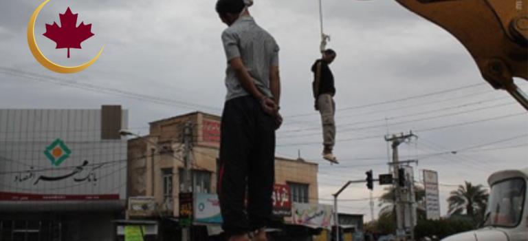 Contextualize Why Iran executed two men for blasphemy